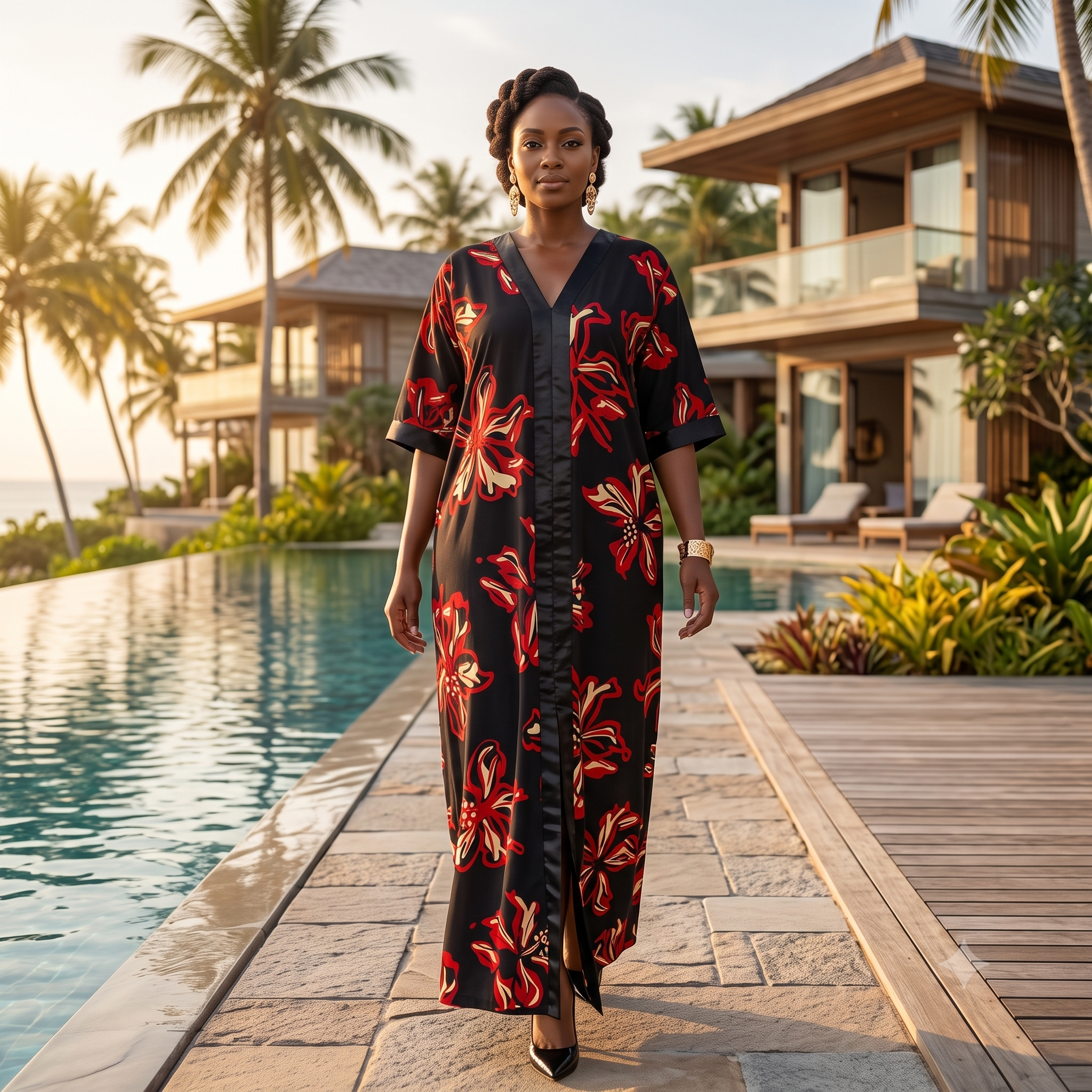 Nia™ Signature Maxi Kaftan Dress - Image 10
